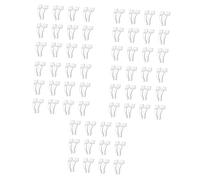 Healeved 60 Pares De Anteojos Anti-Cobertura Anteojos Para Beber Anteojos Reemplazables Anteojos Con Agarre Para Las Orejas Ganchos Para Las Orejas Anteojos Con Empuñaduras Para Las