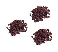 Healeved 600 Piezas taladro de uñas limas de uñas eléctricas limas de uñas de corindón limas de uñas duraderas pulidora de cabezal de molienda bandas de lijado pulidoras anillo de lijado