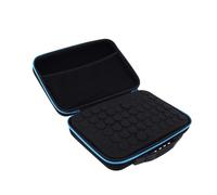 Healeved 60cuadrícula Bolsa De Almacenamiento De Aceites Rejillas Organizador Portátil para Funda Azul y Asas para Frascos De