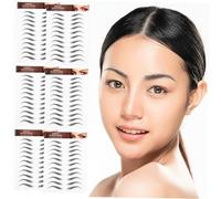 Healeved 6Hojas Postizas Impermeables Temporal Aspecto Natural Maquillaje y Cuidado Personal