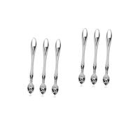 Healeved 6piezas Aplicadores De Crema Para Ojos Herramienta De Masaje Ocular Profesional Diseño Portátil Para Uso Diario Alivio De Ojeras y Fatiga Facial