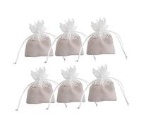 Healeved 6piezas Bolsitas De Para Dulces y Chocolates Bolsa De Almacenamiento Decorativa Para Bodas y Fiestas Envoltura Elegante Para Celebraciones y Eventos Especiales