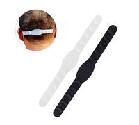 Healeved 6piezas Ganchos Salvaorejas De Silicona Ajustables Para Diseño Flexible y Seguro Protectores Auriculares Transparentes y Negros Para Actividades Al Aire Como Ciclismo y Senderismo