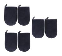 Healeved 6piezas Guantes De Autobronceador Autoadhesivos De Aplicadores De Loción Para Sol Mitones Para Negro