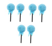 Healeved 6piezas Lollipop Makeup Puff Esponjas De Maquillaje Para Polvo Suelto y Mineral Herramientas De Maquillaje Para Uso Profesional y Personal Para Cumpleaños y Navidad