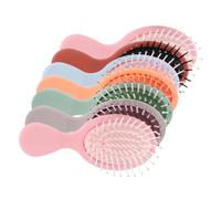 Healeved 6piezas Mini Cepillos Desenredantes Para Cabello Húmedo Para Viajes y Cabello Rizado