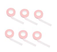 Healeved 6rollos Cinta De Extensión De Pestañas De No Tejida De Adhesivo Para Proteger La Piel Del Ojo Para Aplicaciones De Maquillaje y Extensiones De Pestañas