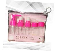 Healeved 7piezas Botella Dispensadora Perfume Dosificador Maquillaje Frasco Perfume Recargable Botella Spray Vacío Diseño Nórdico Fugas Portátil