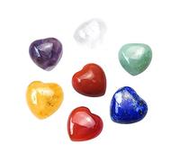 Healeved 7piezas Piedras De Chakra Forma De Cristales Para y Sanación Energética Decoración Feng Shui y