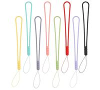 Healeved 8 Cordones de Silicona y Fáciles de Instalar Antideslizantes Coloridos Varios estilos para Teléfono Móvil para Ciclismo y Uso Diario Varios estilos
