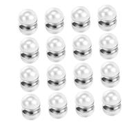 Healeved 8 Pares De Pendientes Magnéticos De Perlas Para Boda Sin Perforaciones Para Mujer Accesorios De Boda Para Novias Accesorios Para Vestido De Novia Pendientes Magnéticos Para