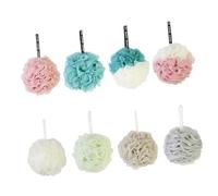 Healeved 8 Piezas bola de ducha esponja baño esponjas baño acessórios casa de banho accesorios para baño accesorios en baño accesorios bañó baño accesorios accesorio baño
