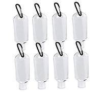 Healeved 8 Piezas Botellas De Viaje Kit De Vaciado De Botellas Flip It Líquidos Botellas De Tamaño De Viaje Botellas De Spray Para Soluciones De Limpieza Botella De Spray Dispensador