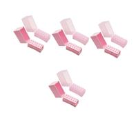 Healeved 8 Piezas Caja De Almacenamiento De Cabeza De Molienda Práctico Organizador De Brocas Bits De Uñas Herramienta De Uñas Herramientas Para Uñas El Plastico Taladro De Uñas Plegable