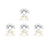 Healeved 8 Piezas Diadema Serpentina Flexible para Mujer Detalles Intrincados de Serpiente en Plástico y Vinilo, Diseño Cómodo Adecuado para Actuaciones y Obras Históricas