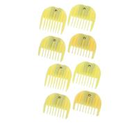 Healeved 8 Piezas peines guía para recortadoras barber tools barbera peinadora maquinillas de afeitar cortapelos para mascotas guías de corte peines peine recortador de pelo Black