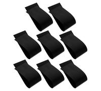 Healeved 8 Piezas Tiras de Papel Antideslustre Negras para Joyería de Plata Resistencia a Productos Químicos y Ligero, Ideales para Almacenamiento y Exhibición Segura