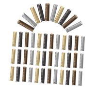 Healeved 80 Piezas cabeza de cordón para reparar cordones de zapatos de encaje reemplazo punta de cordón fin tapón etiqueta puntas de cordones tapa del del cordón