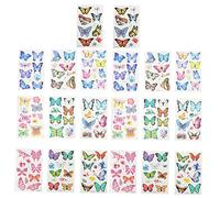 Healeved 80hojas Tatuajes Temporales De Pegatinas Decorativas Para Niñas y Mujeres Para Fiestas y Fáciles De Aplicar y Retirar