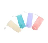 Healeved 8piezas Bolsa Jabón Colgante Funda De Jabón De Malla Resistente Bolsa Para Espumar Artesanal y Limpiadores Faciales Espacio Baño