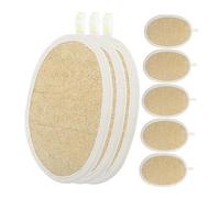 Healeved 8piezas Esponja De Lufa Natural Unidades Paño Para Lavavajillas Esponjas De Limpieza Herramienta De Cocina