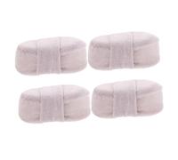 Healeved 8piezas Esponjas Exfoliantes De De Luffa Natural Pack De Almohadillas Suaves Para Cuidado Corporal Exfoliación Diaria y Limpieza Profunda Gris