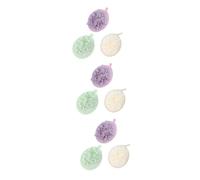 Healeved 9 Piezas fabricante de burbujas bolas baño gel baño bath gel de banho body wash esponja para platos de lufa esponjas de mar para esponja de baño bola de baño esponja de ducha