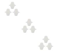 Healeved 9 Piezas Toalla Sanitaria Lavable Compresas Reutilizables Para Mujer Forro De Bragas De Puerpera Compresa Reutilizable Menstrual Toalla Sanitaria De Algodon Algodón