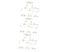 Healeved 9hojas Pegatinas De Gemas Faciales Brillantes y Brillantes La Oscuridad Para Halloween De Tatuajes Faciales Para Fiestas y Cosplay Gemas Adhesivas Seguras Para Adultos