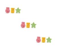 Healeved 9piezas Esponja Para Bebés y Absorbente Diseño De Animales De Mar Conejo Para Baños Divertidos y Limpieza