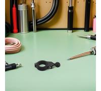 Healeved Abrazadera de Montaje de Manillar para Motocicleta de Aleación de Aluminio con Base Fija y Cabezal Esférico de 17 Mm, Compatible con Rieles Redondos de 0,5 a 1, Soporte