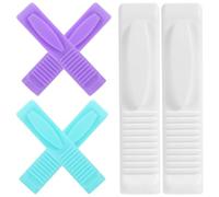 Healeved Abridor de Ampollas de Enfermera Reutilizable de Plástico, Diseño Ergonómico Compacto, 6 Unidades, Oscuro para Suministros Hospitalarios Profesionales