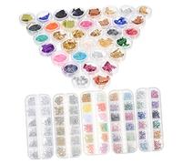 Healeved Accesorios De Manicura Decoraciones De Gemas Falsos Herramientas Para Uñas