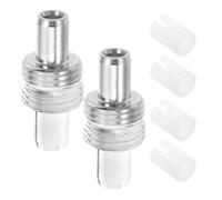 Healeved Accesorios de Mantenimiento de Fibra Óptica Núcleo de Cerámica y Punta Metálica, Piezas Ligeras y Compactas para Comprobador de Fibra Óptica y Localizador Visual