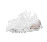 Healeved Adorno De Racimo De Cristal Irregular Blanco Adorno De Escritorio Hogar Material Para Artesanías Hechas Mano Decoración De Cristal