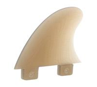 Healeved Aleta Central de Tabla de Surf de Fibra de Vidrio Transparente Gris, Repuesto para Aletas de Paddle Surf y Kayak, Accesorio para Deportes Acuáticos Control y Estabilidad Mejorados