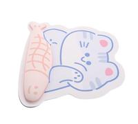 Healeved Alfombrilla de Ratón Divertida con Reposamuñecas Ergonómica, Base Antideslizante, Tamaño Mediano, Diseño Lindo para Oficina y Protección de Escritorio