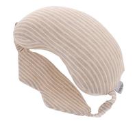 Healeved Almohada Ergonómica para Cuello y Máscara de Cojín de Oficina Transpirable para Viaje y Descanso Casa