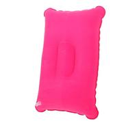 Healeved Almohada Inflable Rectangular para Viajes y Camping Tamaño Grande 27X43 CM Color Rosa Fucsia Superficie Cómoda Ligera y Fácil de Transportar Adecuado para Siestas y