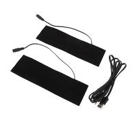 Healeved Almohadilla Calefactora Eléctrica USB de Fibra de Carbono con Control de Temperatura Constante para Calentar Manos y Pies Actividades al Aire