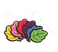 Healeved Ambientador Colgante para Coche de Papel 6 Unidades Forma de Hoja, Decoración Interior Ligera y Práctica, Elimina Olores y Alivia Estrés en Viajes