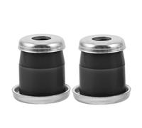 Healeved Amortiguadores de Vibraciones para Patinetas y Longboards en Pu Negro, Almohadillas Elevadoras de Mordida de Rueda Función Antivibración para Patinaje Seguro y Duradero