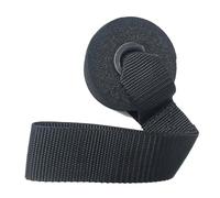 Healeved Anclaje de Puerta para Fitness 4 Piezas Negro Correa de Entrenamiento Resistente Almohadilla Gruesa Banda Elástica para Ejercicios Casa Soporte Antideslizante para