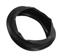 Healeved Anillo de goma para lavacabezas, mecanismo del recipiente del champú ajustable, soporte para lavabo de cerámica, diseño de oscilación y sellado, accesorios para cama de champú de