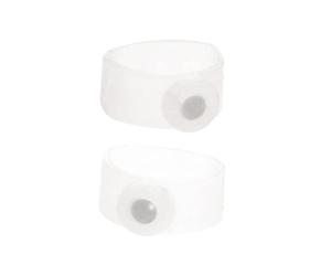 Healeved Anillo Dedo del Magnético de Silicona un Par Translúcido para Saludable para Verano