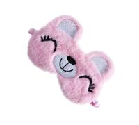 Healeved Antifaz para Dormir para Niños, Máscara de Ojos para Dormir Rosa, Felpa Suave, Diadema de Maquillaje, Cómodo para Viajar, Antifaz Vision Extraocular