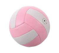 Healeved Balón de Voleibol Playa Tamaño 5 Antideslizante PVC Color Rosado y Claro para Entrenamiento y Competición en Exteriores, Adecuado para Adultos, Clubes y Escuelas