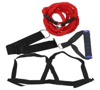 Healeved Bandas de Resistencia Dobles de 3 Metros para Entrenamiento Explosivo Cuerda Elástica de Látex Natural para Correr y Saltar Equipo Fitness para Entrenamiento de Color Aleatorio