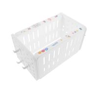 Healeved Bandeja Organizadora de Escritorio Modular Color Beige Claro Soporte para Bolígrafos y Lápices 3 Ganchos y Cubeta Organizador de Papelería Compacto para Oficina y Estudio