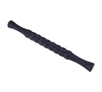 Healeved Barra de Masaje Muscular de Material Elástico Negro con Sistema de Rodamiento y Mango Ergonómico para Masaje Relajante y Recuperación Física